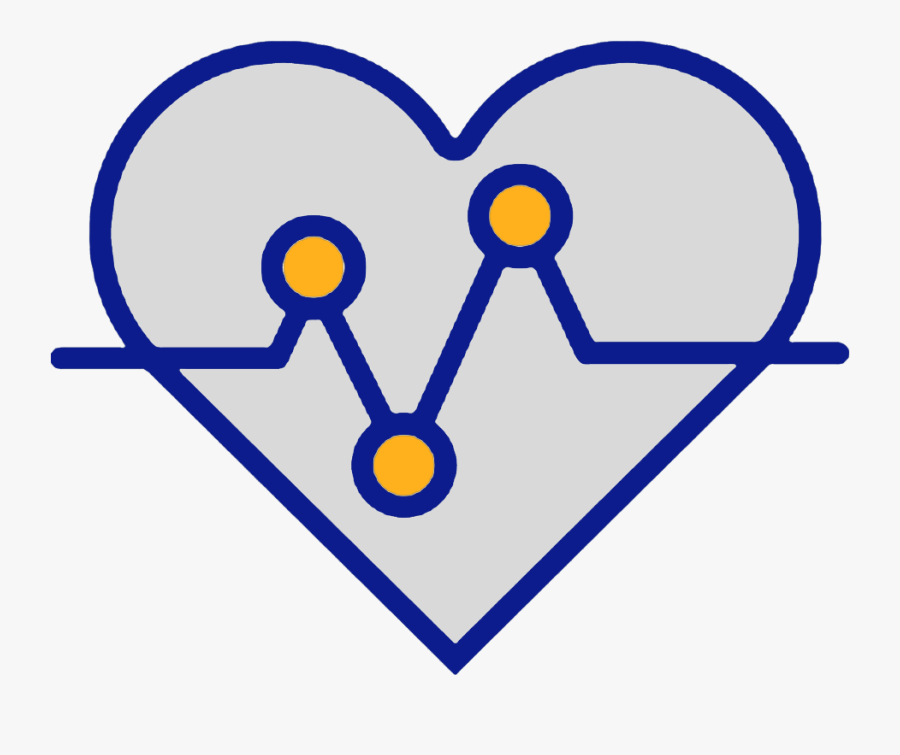 Biomedical Signal Processing - Easy Heart Beat Drawing, Transparent Clipart