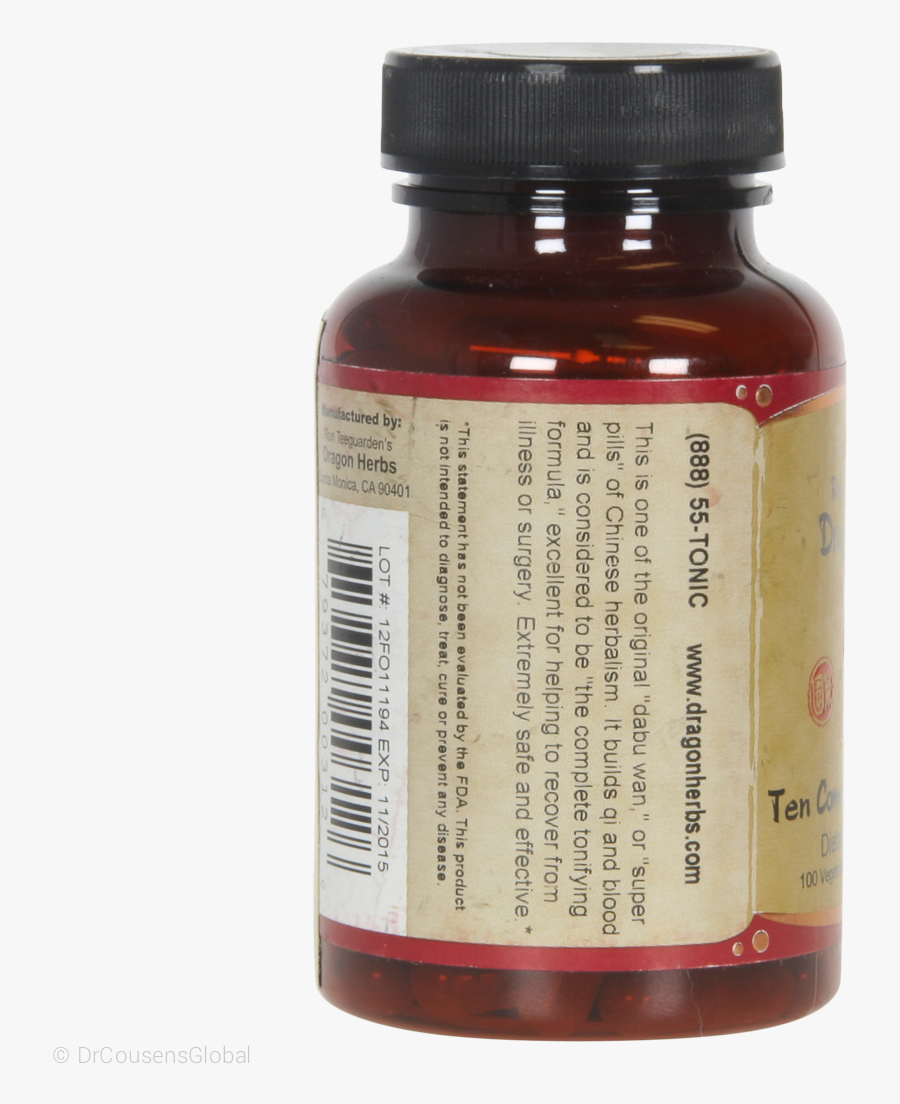 A Classical “super Pill” And “complete Tonifying Formula” - Medicine, Transparent Clipart