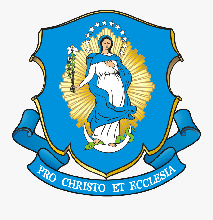 Mic Coa 2009 - Virgin Mary In Heraldry, Transparent Clipart