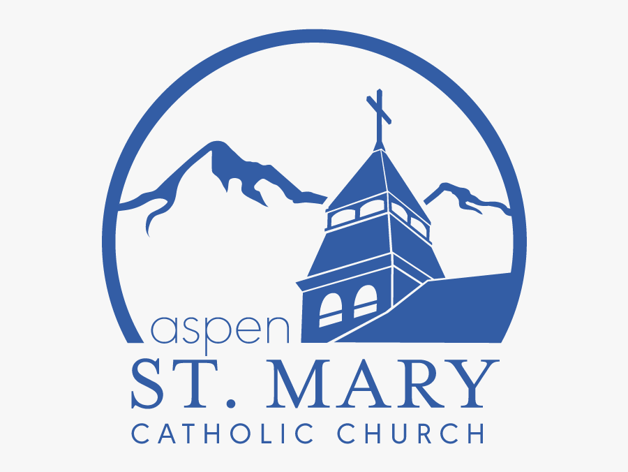 St Mary Catholic Church Logo, Transparent Clipart