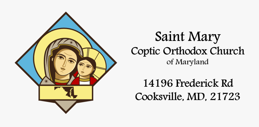 Saint Mary Coptic Orthodox Church Of Maryland Live, Transparent Clipart