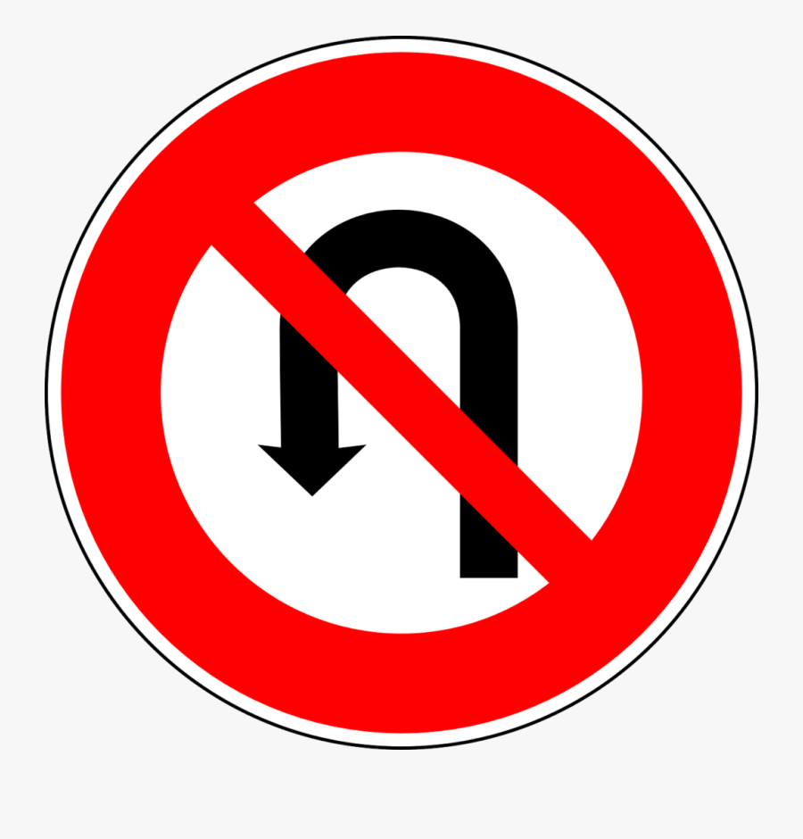 Road Signs, Bloemfontein, Kopanosigns, Kopano Signs - No U Turn Sign Transparent, Transparent Clipart