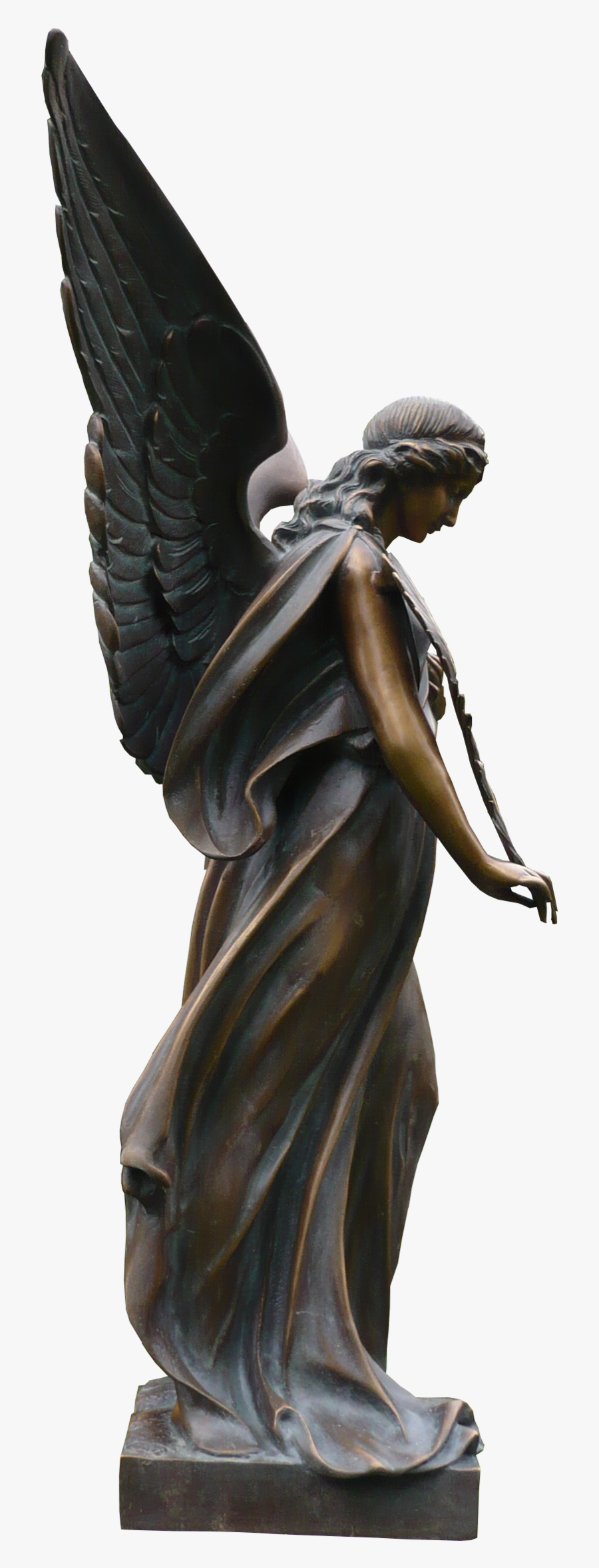 Clip Art Pin By J Mcknight - Angel Statues Png, Transparent Clipart