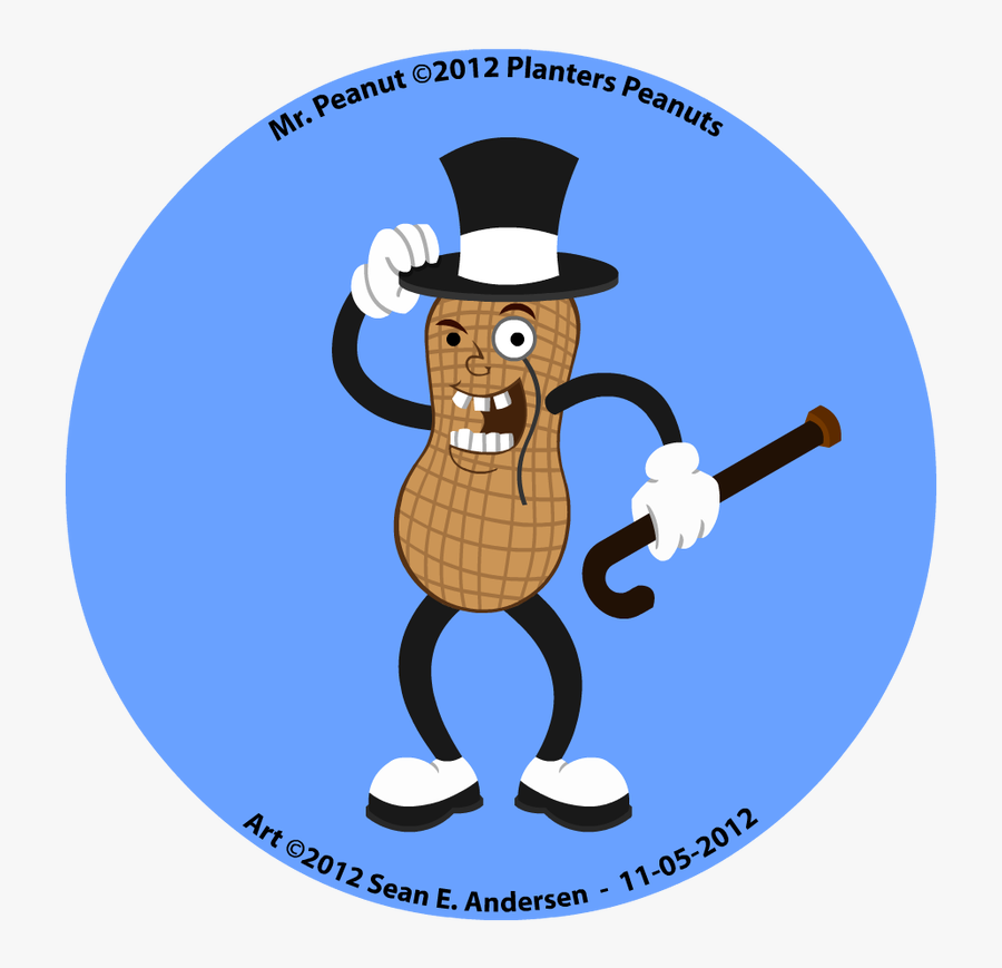 Transparent Peanuts Clipart Free - Planters Peanuts Fan Art, Transparent Clipart