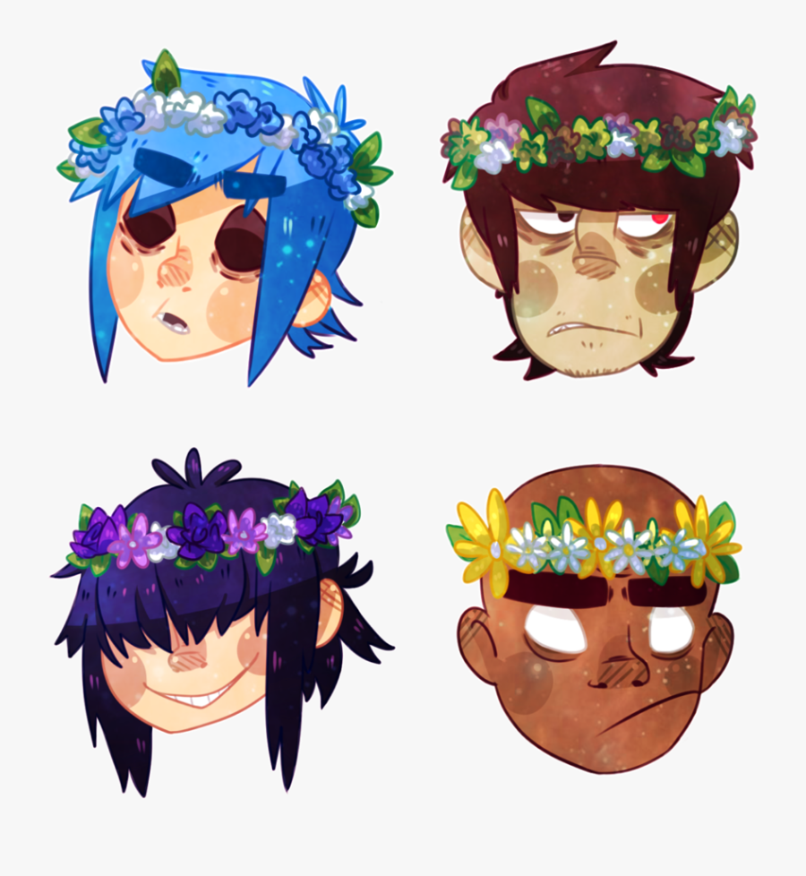 Gorillaz Art, Transparent Clipart