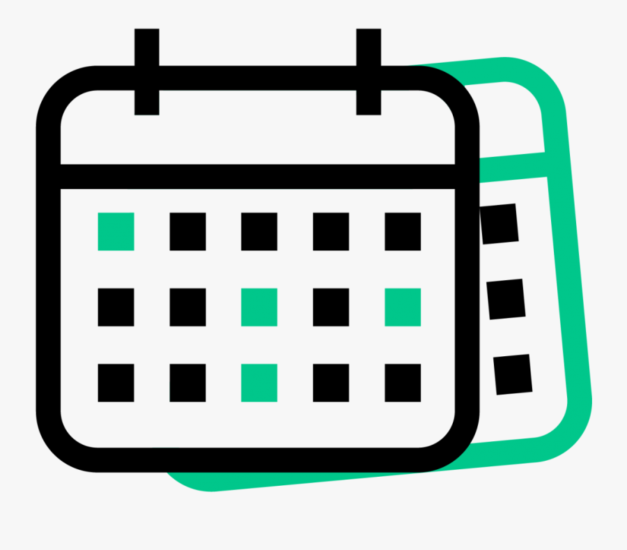 Vector Calendar Icon Png, Transparent Clipart
