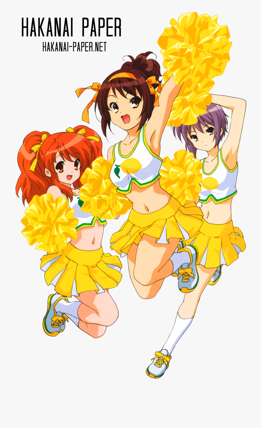 Haruhi Suzumiya, Transparent Clipart