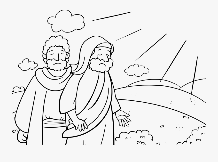 Bible-2191942 - Moises Y Aaron Para Colorear, Transparent Clipart