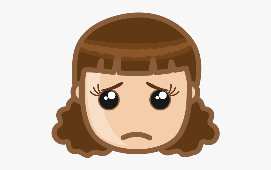 Sad Girl Face Clip Art