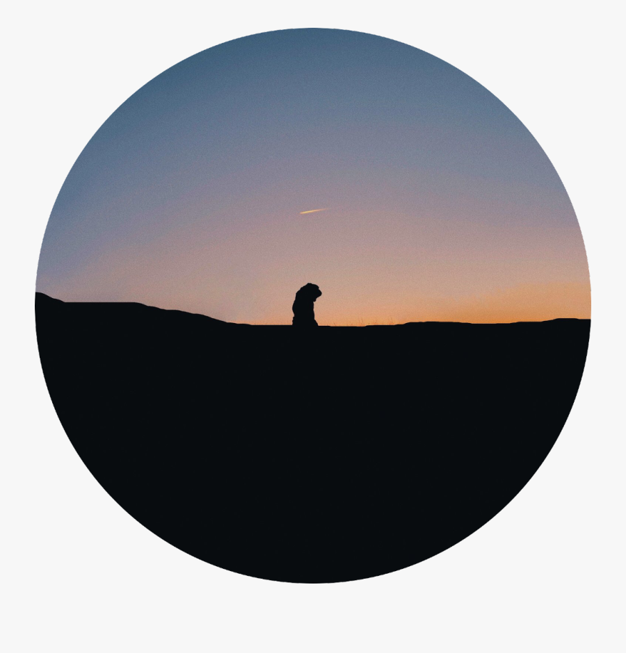 #aesthetic #background #pug #sunset #dog #sunrise #sky - Pastel Sunrise Aesthetic, Transparent Clipart