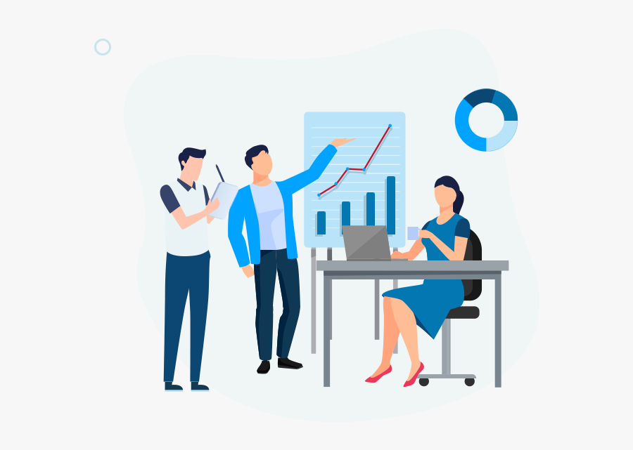 Free Business Analysis - Illustration, Transparent Clipart