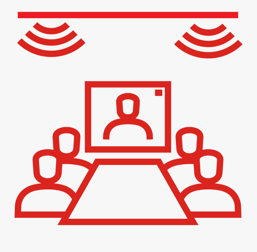 Null - Audio Visual System Clipart Png Red, Transparent Clipart