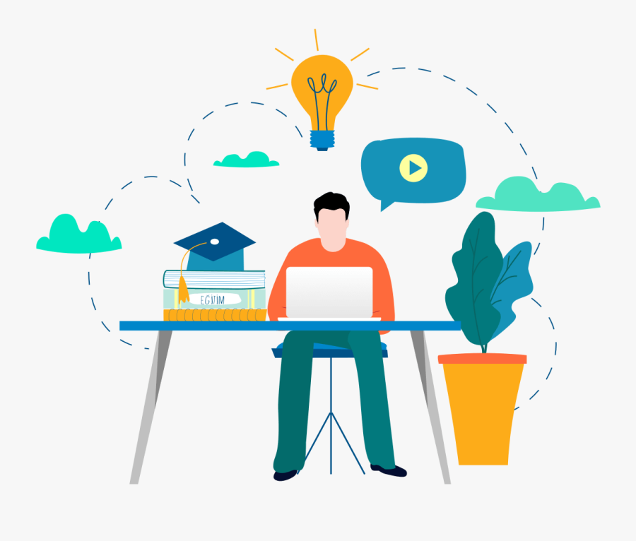 Life-facilitating Solutions For Distance Education - Full Stack Developers Transparent, Transparent Clipart