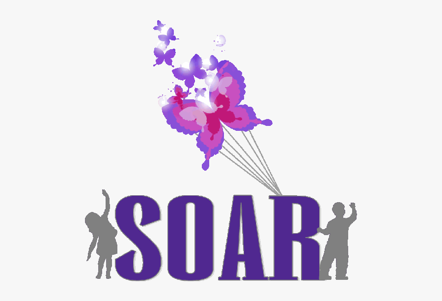 Pink And Purple Butterfly Transparent Png, Transparent Clipart