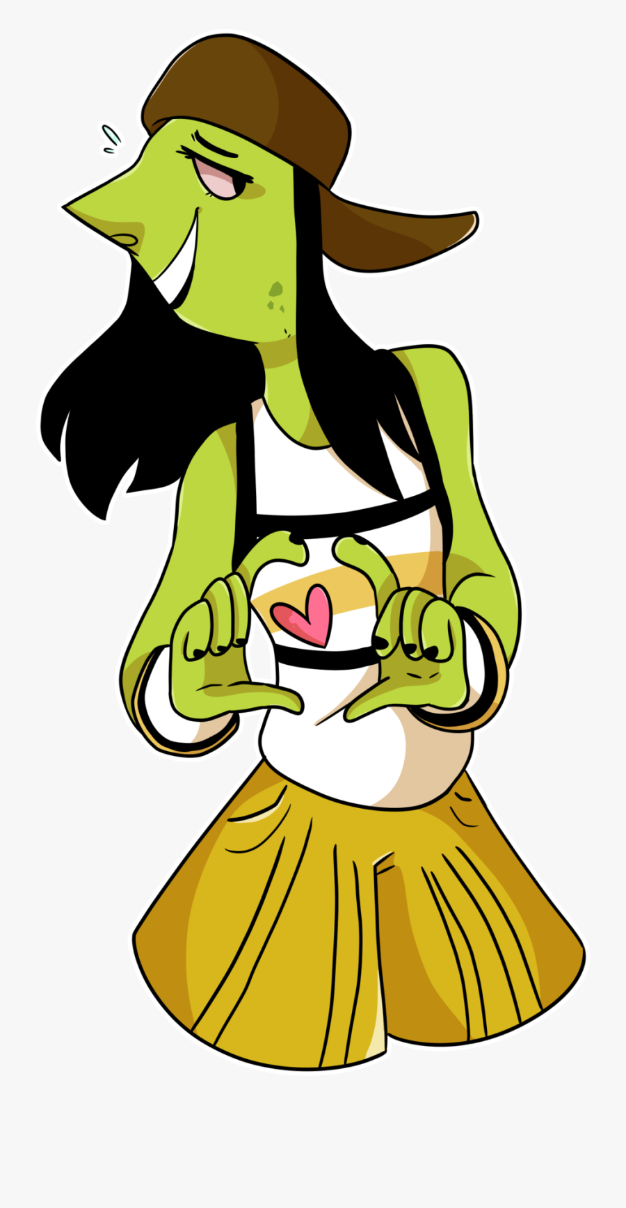 Sssssnake Loves You And Hopes You Have A Good Day ♥ - Cartoon, Transparent Clipart
