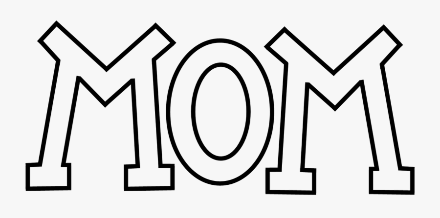 Mothers Clipart Word - Mom Word Clipart, Transparent Clipart