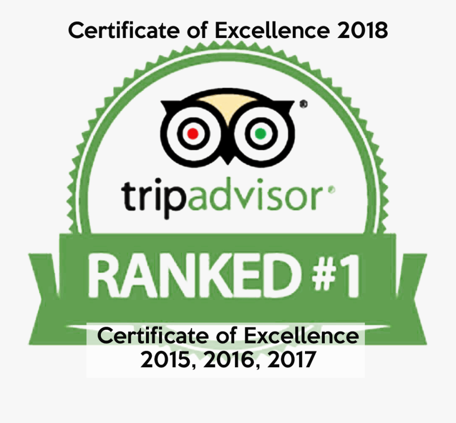 Rated #1 On Tripadvisor, Transparent Clipart