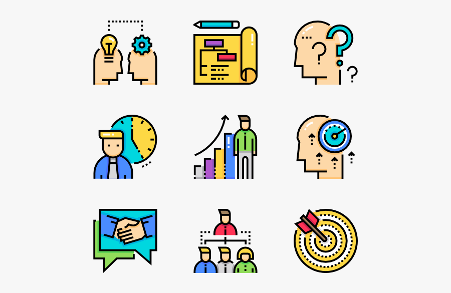 Coaching Flat Icon, Transparent Clipart