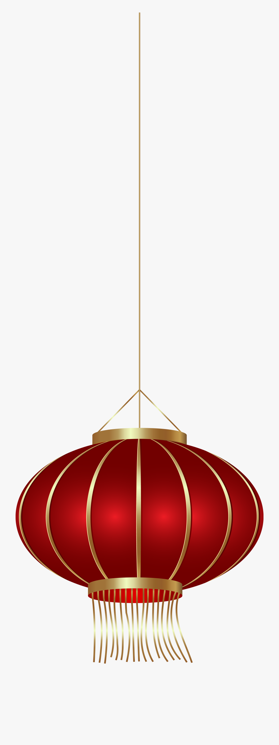 Large Chinese Lantern Png Clip Art - Lampshade, Transparent Clipart