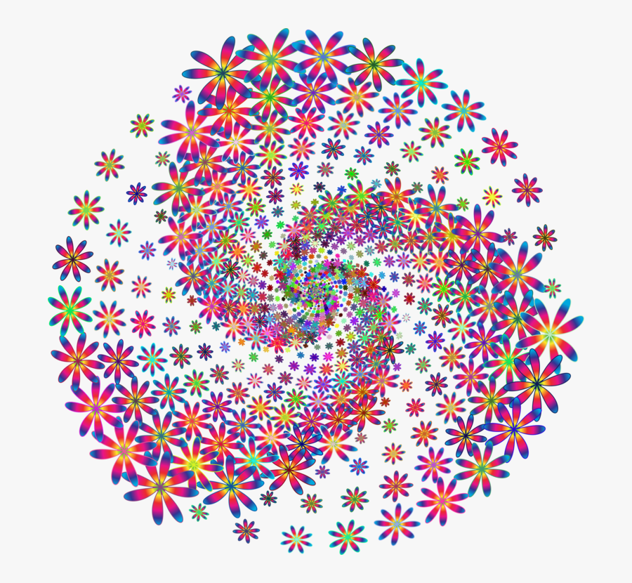 Art,symmetry,area - Redemoinho Flores, Transparent Clipart