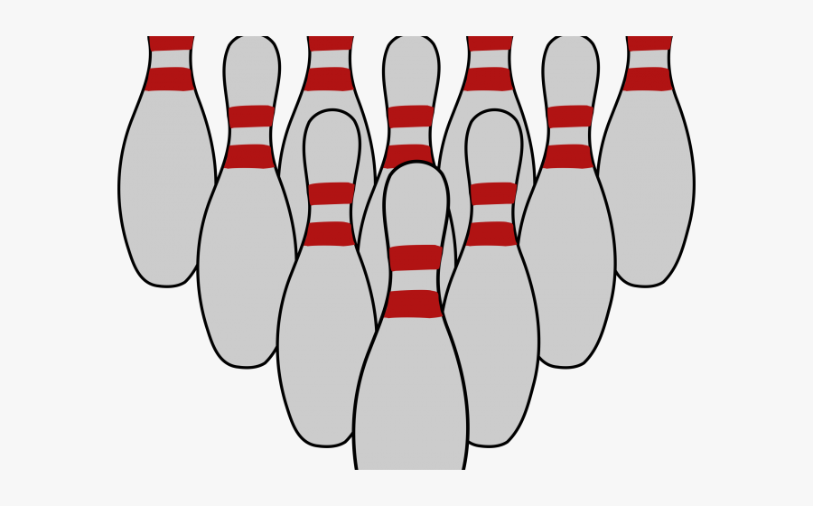 10 Pin Bowling Clip Art, Transparent Clipart