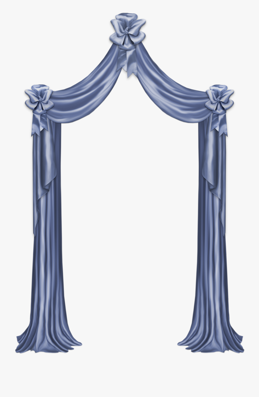 Curtain Clipart Best Quality - Transparent Pink Decor Png, Transparent Clipart