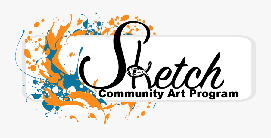 Sketch Community Art Program - Vector Color Splash Png, Transparent Clipart