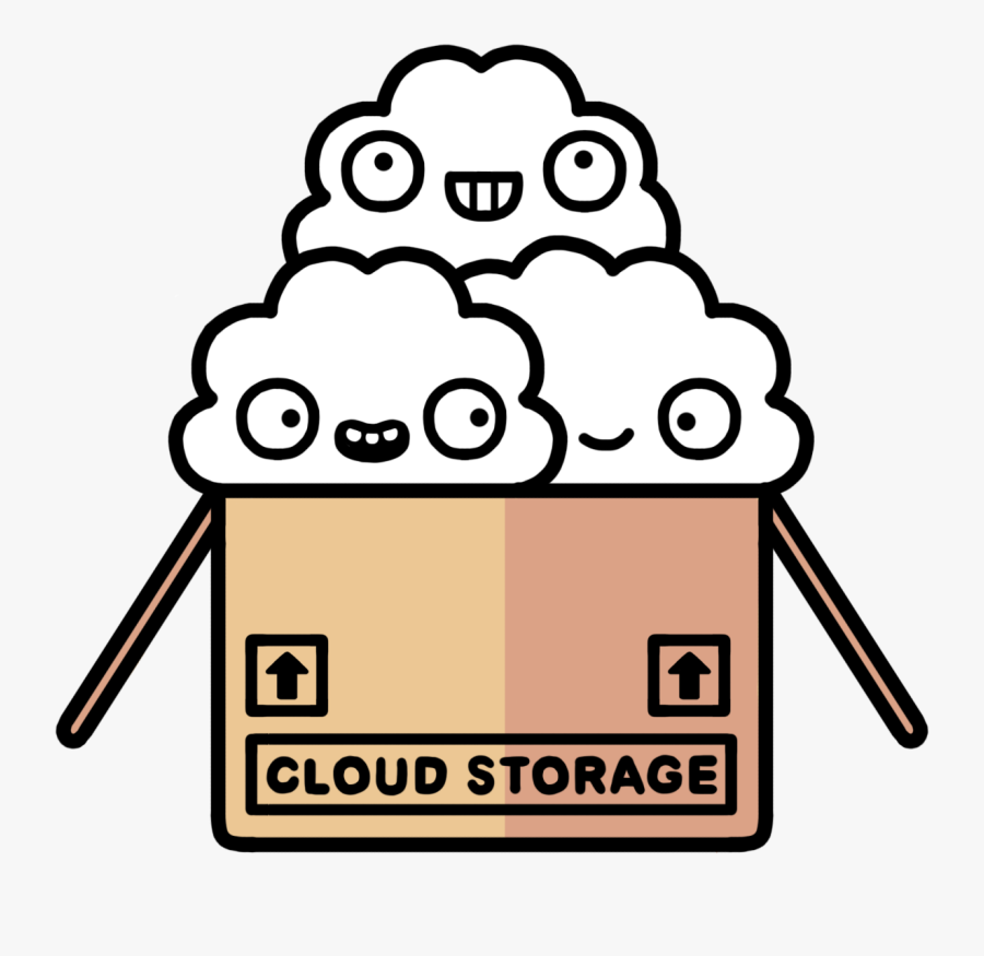 Cloud Storage, Transparent Clipart