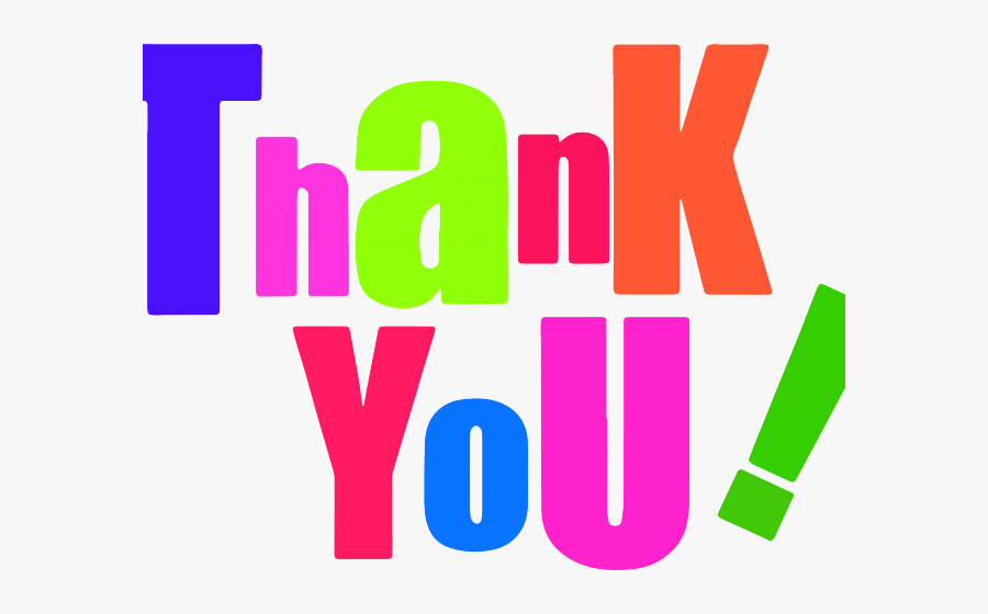 Thank You Clip Art Free, Transparent Clipart