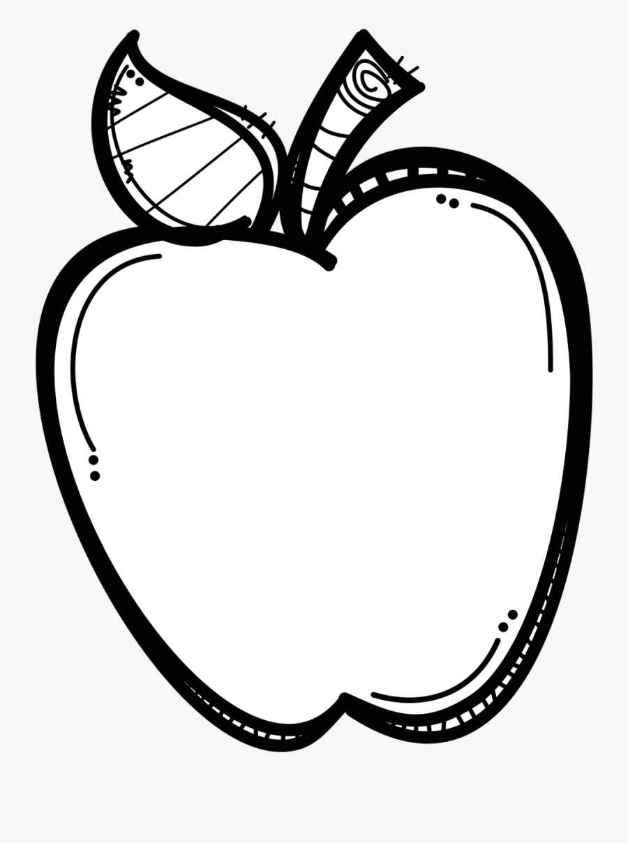 Letter A Apple Worksheet, Transparent Clipart