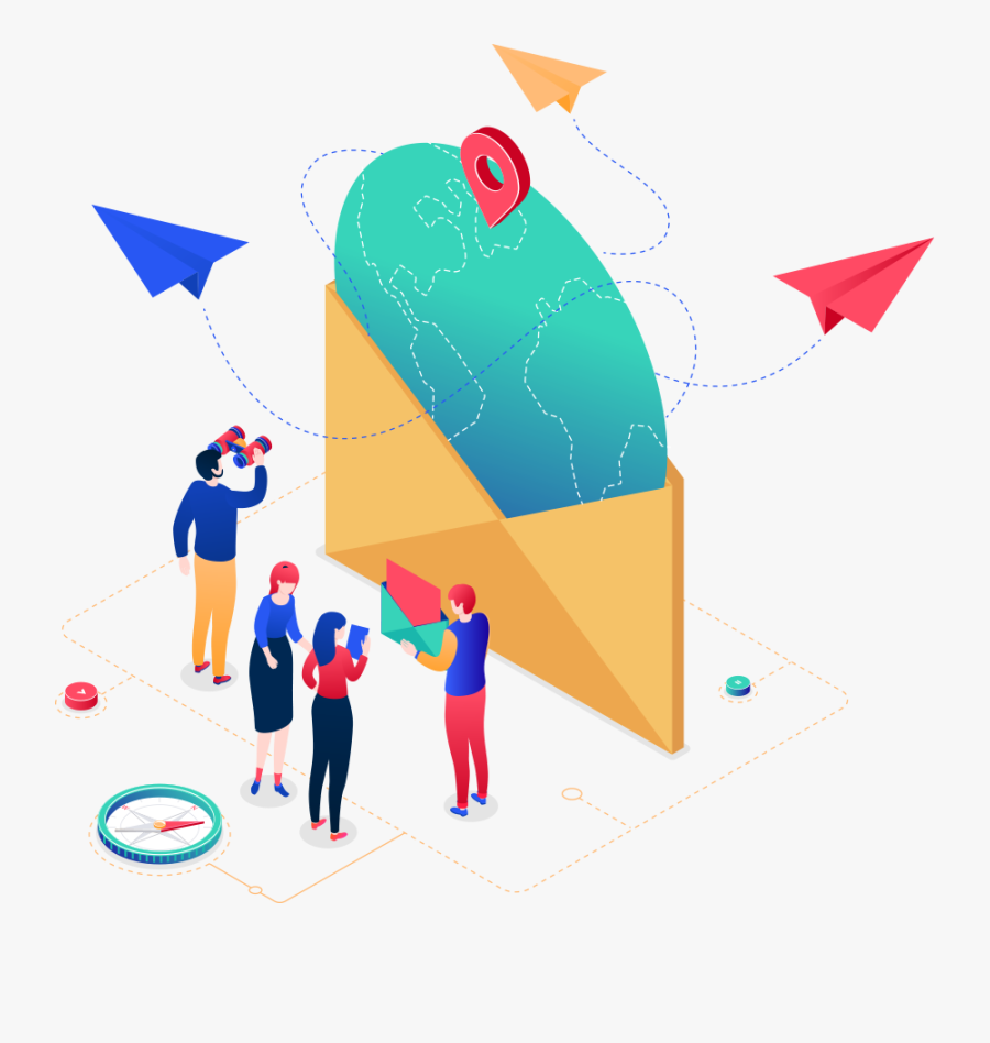 Email Marketing, Transparent Clipart