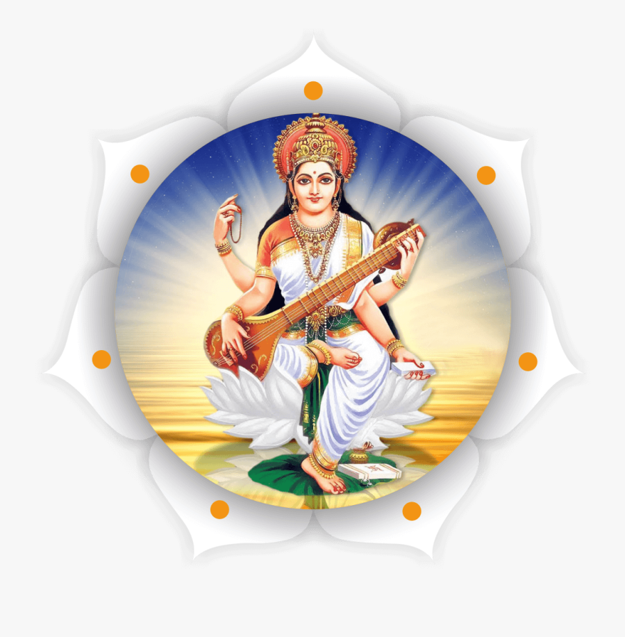 Sarswati Maa Image Png, Transparent Clipart