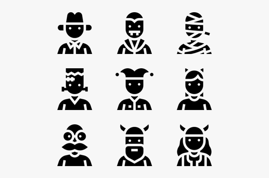 Halloween Costume Party, Transparent Clipart