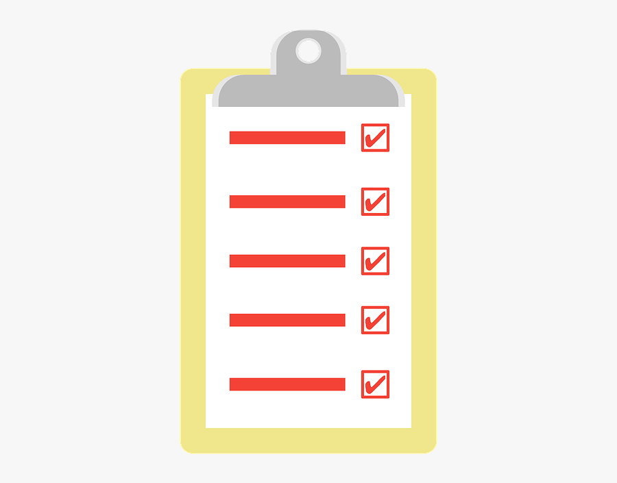 Clipboard, Checklist, Business, List, Document, Paper - Parallel, Transparent Clipart