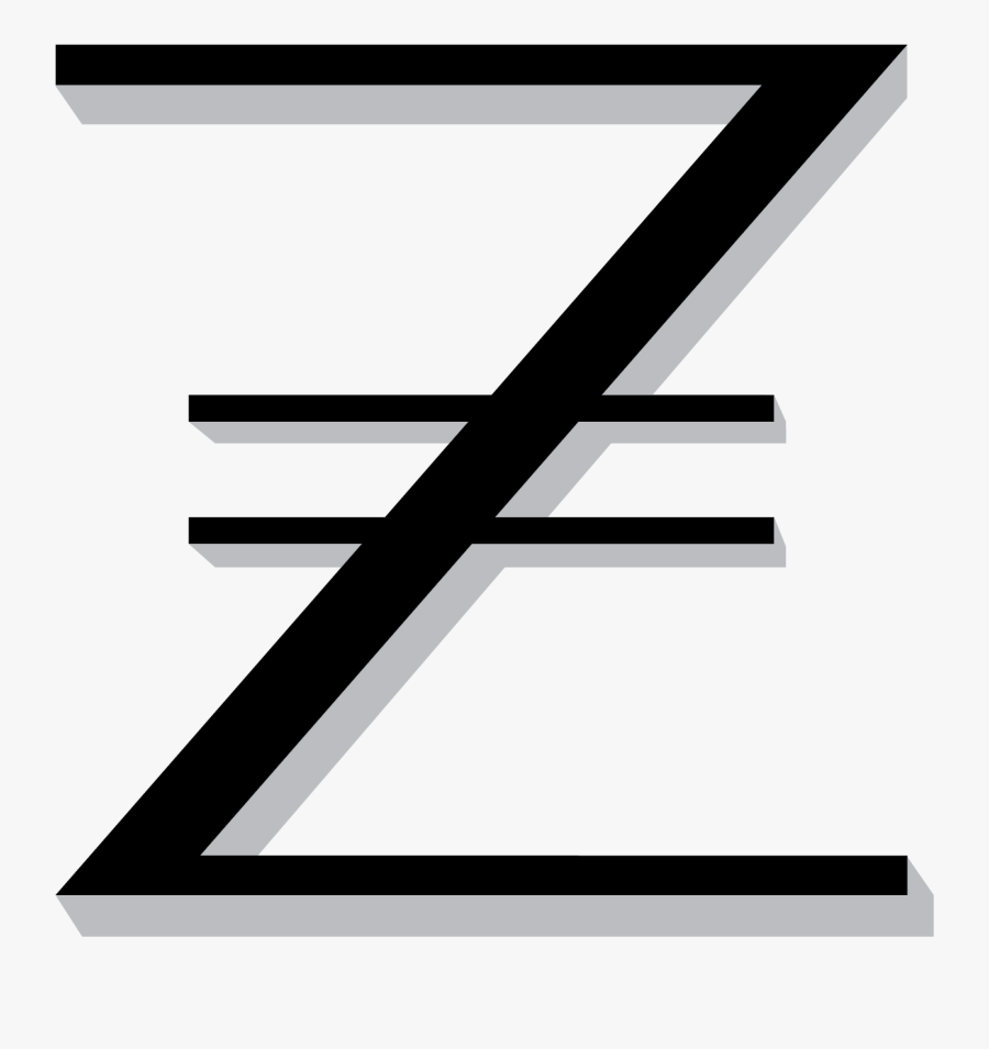 It Was My Task To Redesign This Currency Sign And Create - Letter Z In Dollar Sign, Transparent Clipart