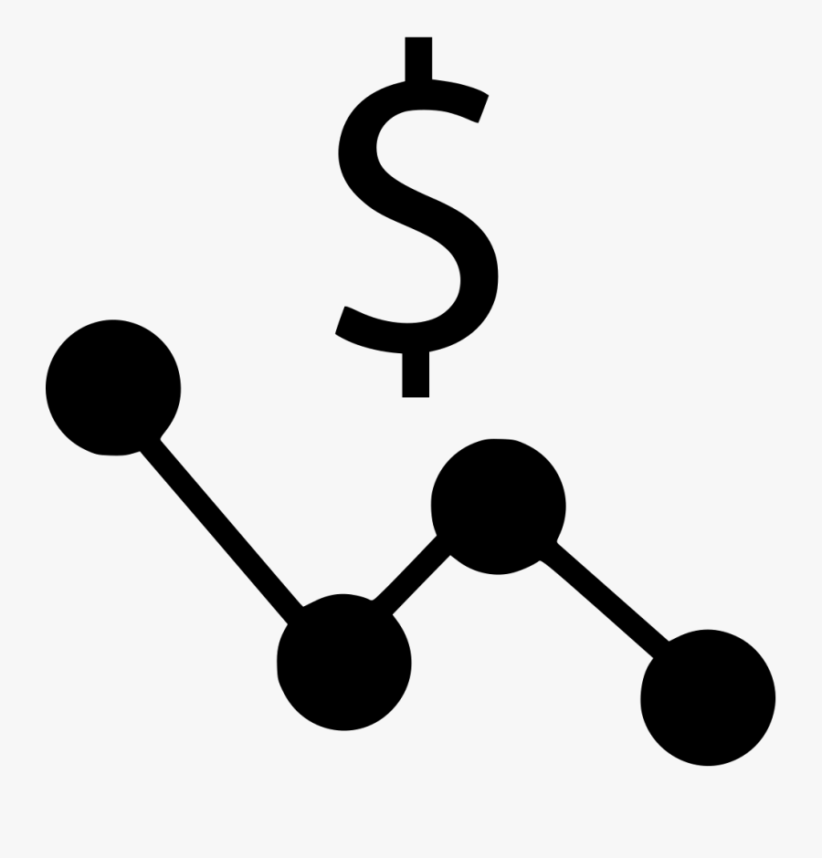 Analytics Dollar Sign Finance Money - Money Analytics Icon Free, Transparent Clipart
