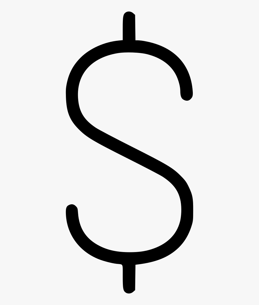 Dollar Sign, Transparent Clipart