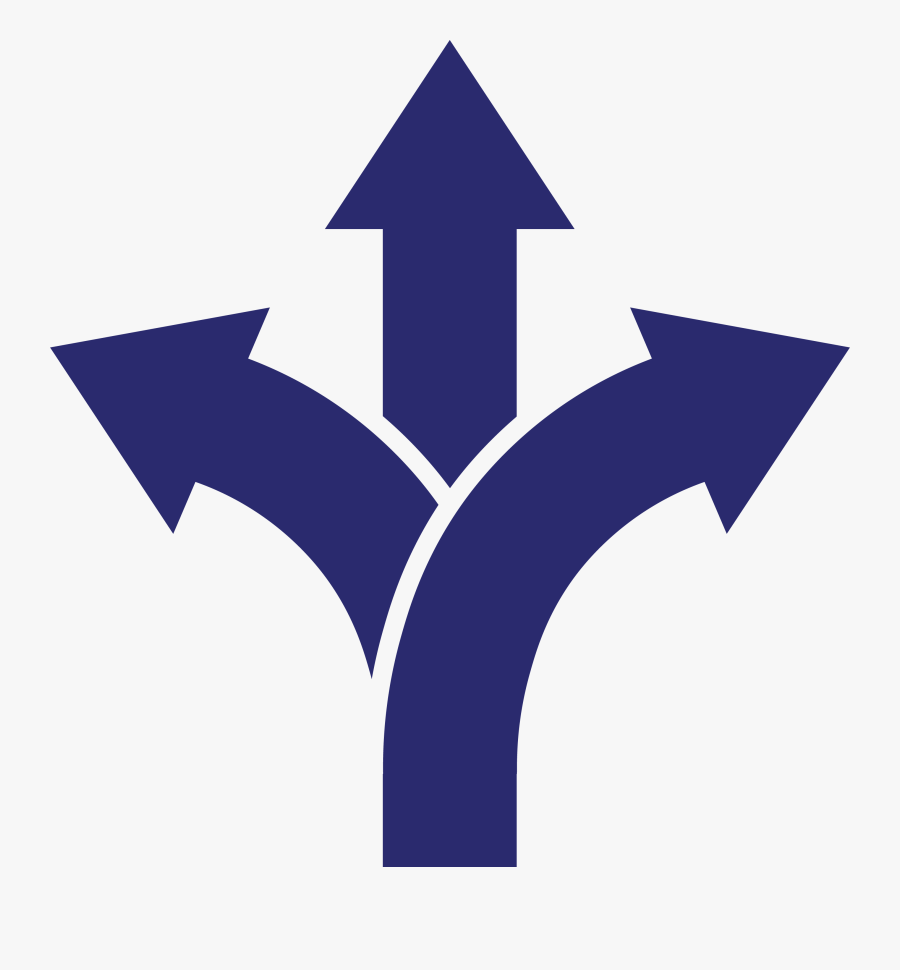 Direction Arrow Icon, Transparent Clipart