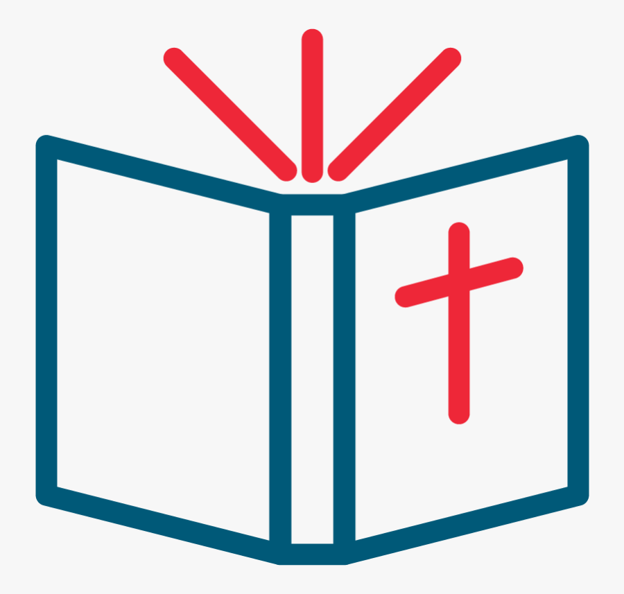 Bible Icon - Bible Cross Icon Transparent, Transparent Clipart