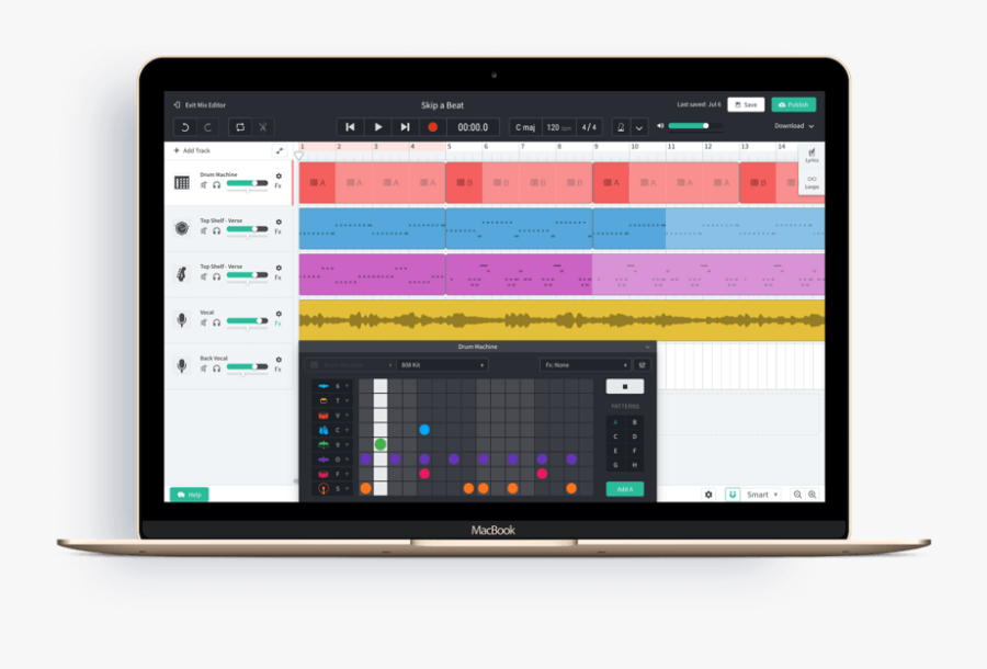 Bandlab Mix Editor, Transparent Clipart