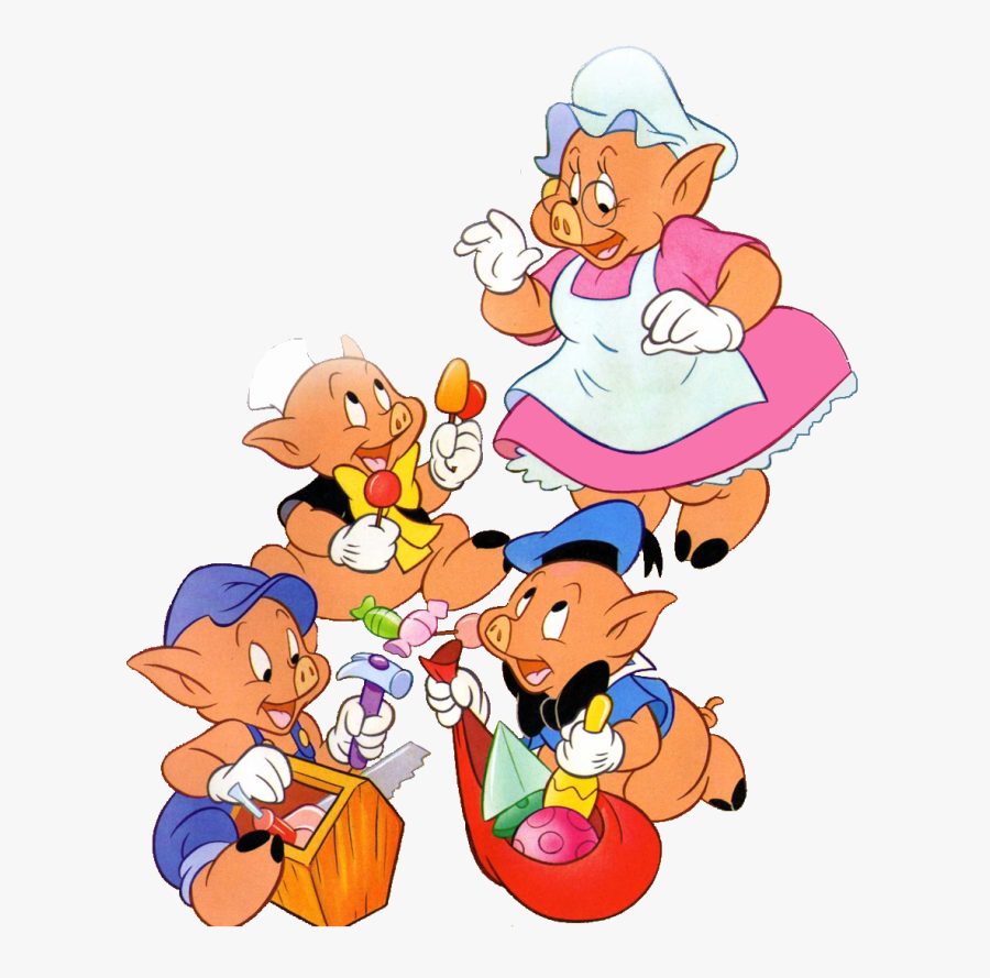 Mama De Los Tres Cerditos, Transparent Clipart