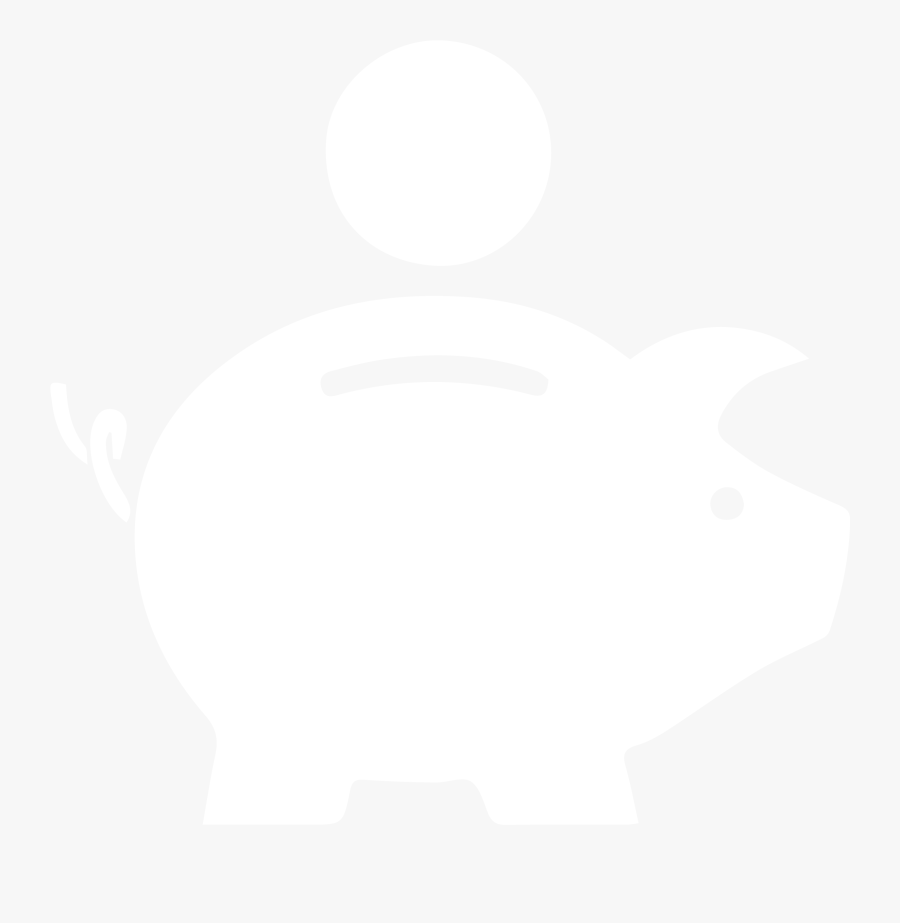 Piggy Bank - Cartoon, Transparent Clipart