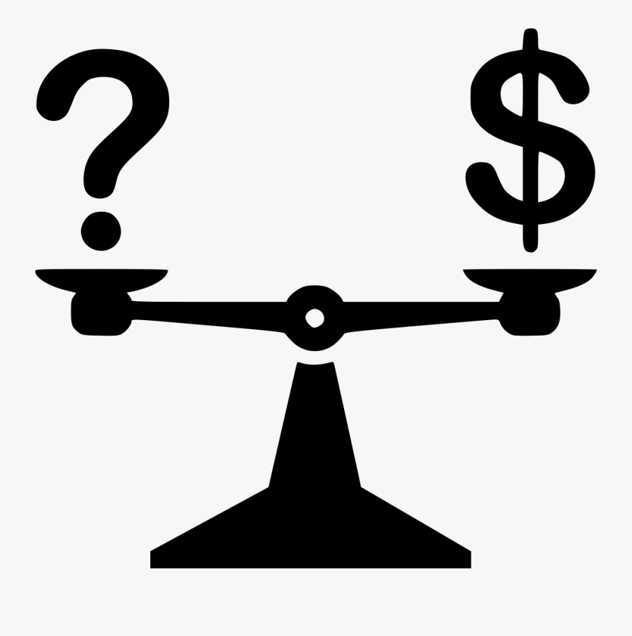 Bank Clip Balance - Value For Money Icon, Transparent Clipart