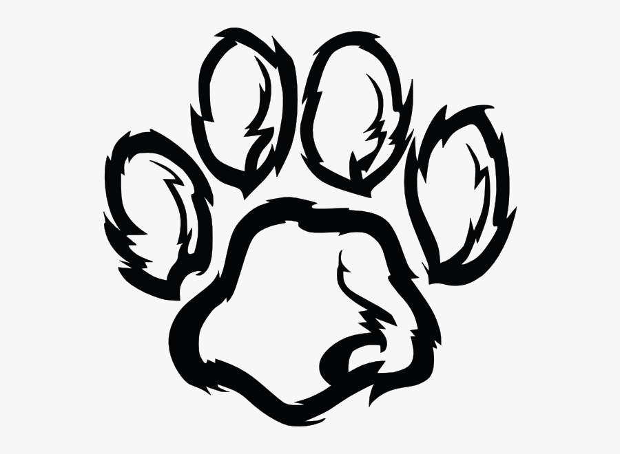 Beer En Meer Logo Svg Clip Arts - Wildcat Paw Png, Transparent Clipart