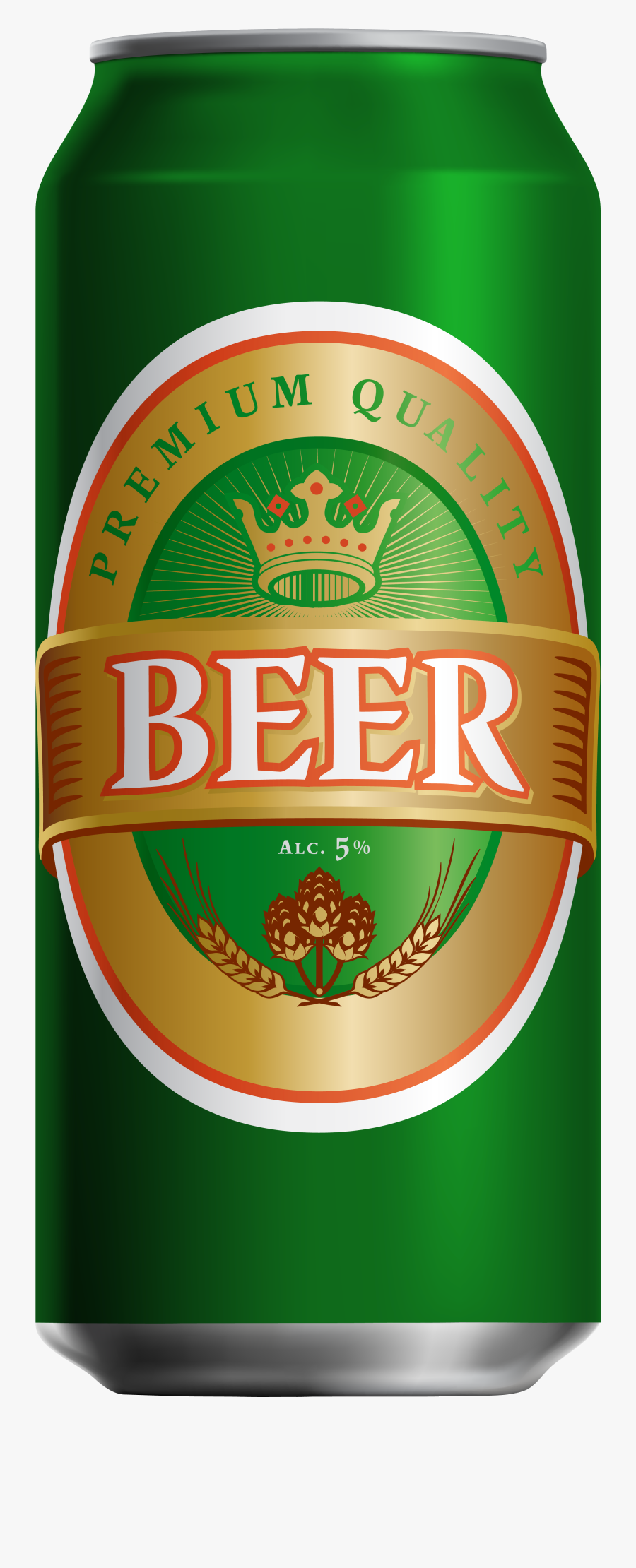 Clip Art Beer Can Clipart - Can Of Beer Png, Transparent Clipart