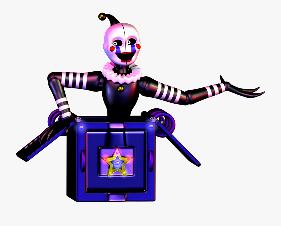 Stylised Security Puppet I Didnt Really Liked This - Five Night At Freddy's 2 Security Puppet, Transparent Clipart