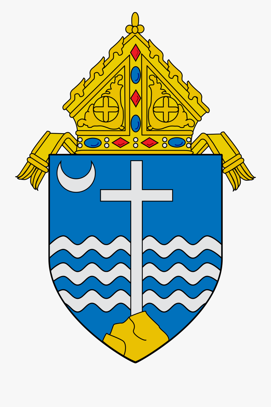 Confirmation Clipart Catholic Bishop - Roman Catholic Archdiocese Of Los Angeles, Transparent Clipart