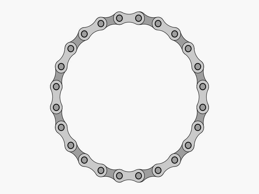 Bike Chain Vector, Transparent Clipart