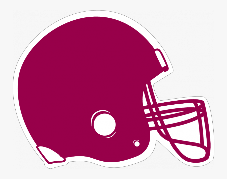 American Football Helmet Stencil - Chicago Football Classic, Transparent Clipart
