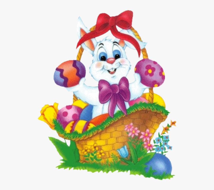 Transparent Cake Walk Clipart - Easter Bunny Easter Baskets, Transparent Clipart